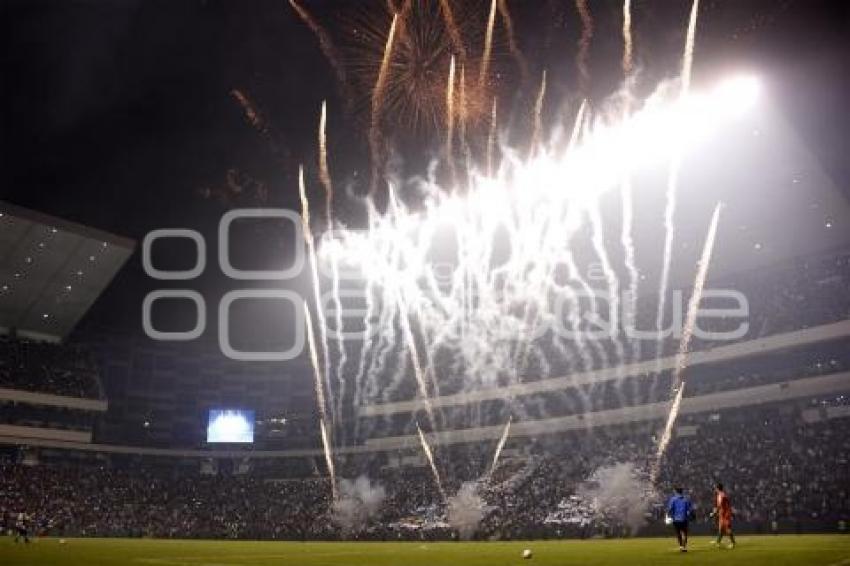 ESTADIO CUAUHTÉMOC . PUEBLA FC VS BOCA JUNIORS