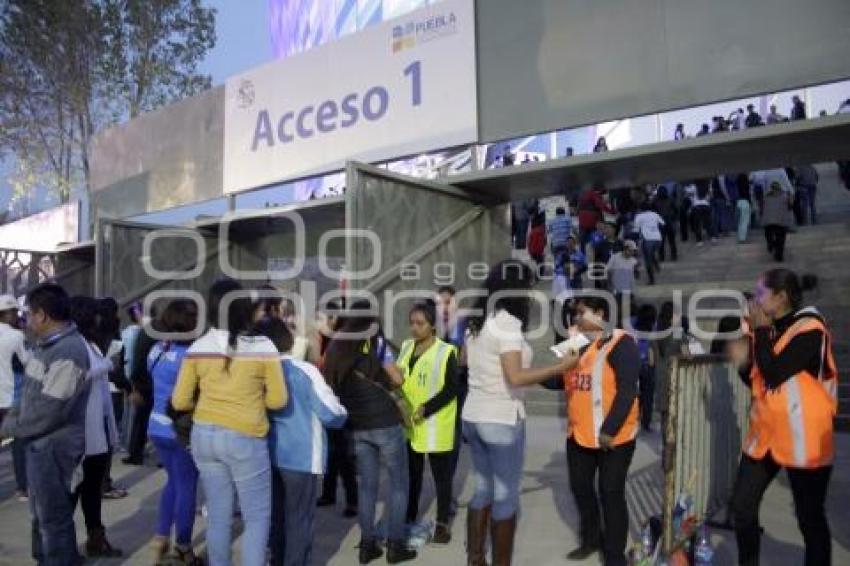 ESTADIO CUAUHTÉMOC . PUEBLA FC VS BOCA JUNIORS