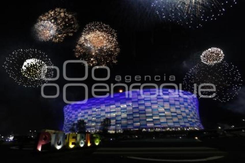 ESTADIO CUAUHTÉMOC . PUEBLA FC VS BOCA JUNIORS