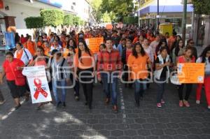 MARCHA EN TEHUACÁN