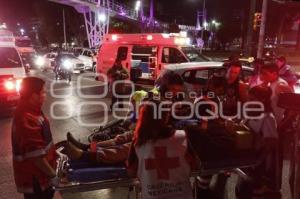 MOTOCICLISTA ATROPELLADO