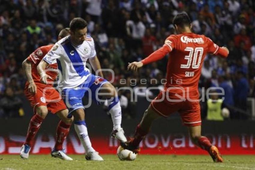 LIGUILLA . PUEBLA FC VS TOLUCA