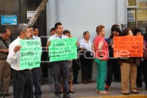 MANIFESTACIÓN TELEFONISTAS . TEHUACÁN