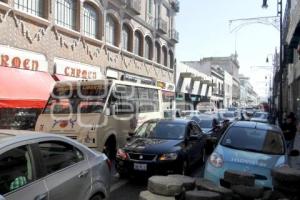 MARATÓN INTERNACIONAL DE PUEBLA . TRAFICO