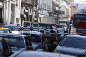 MARATÓN INTERNACIONAL DE PUEBLA . TRAFICO