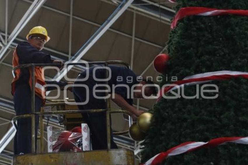 CAPU . ÁRBOL NAVIDEÑO