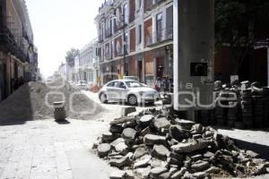 ADOQUINAMIENTO CALLES CENTRO HISTÓRICO