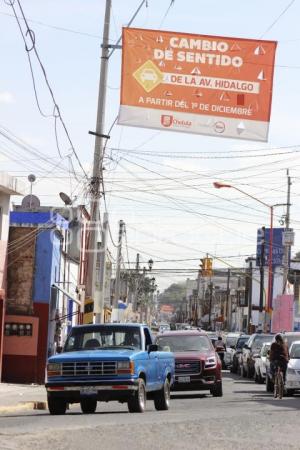 CAMBIO DE SENTIDO EN CALLES 