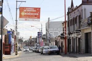 CAMBIO DE SENTIDO EN CALLES 