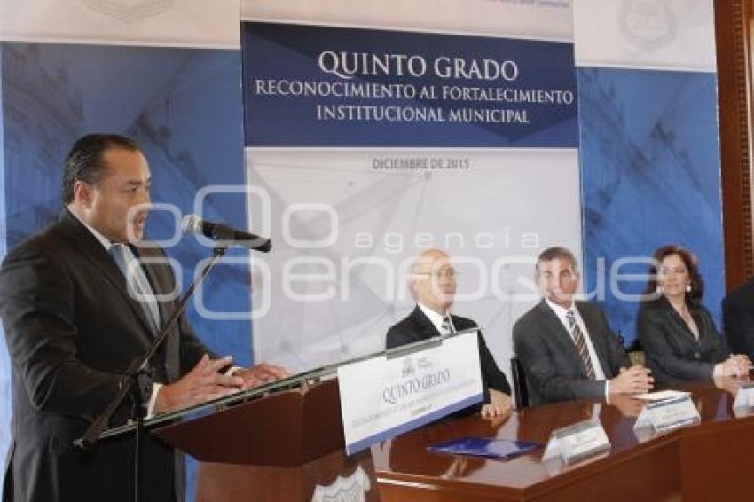 QUINTO GRADO DE FORTALECIMIENTO