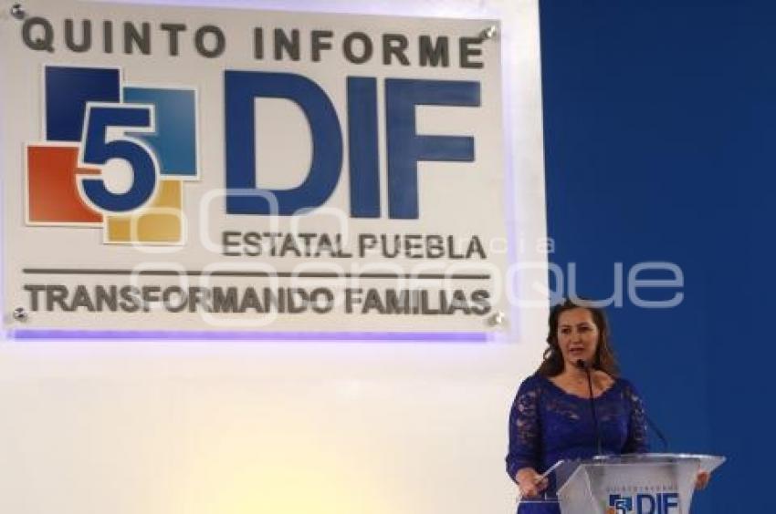 QUINTO INFORME MARTHA ERIKA . DIF