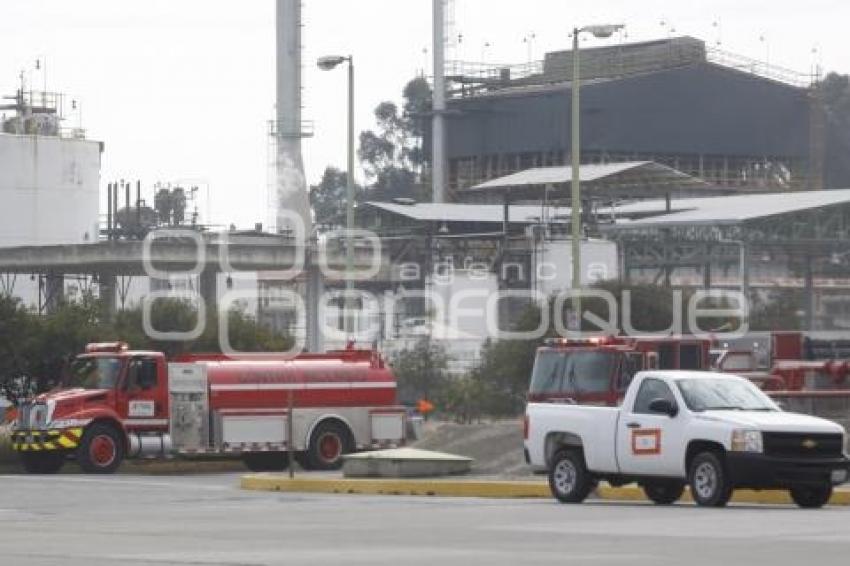 SIMULACRO PEMEX .  SAN MARTÍN