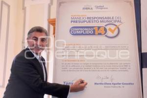 COMPROMISO CUMPLIDO . FINANZAS SANAS