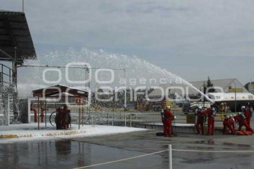 SIMULACRO PEMEX .  SAN MARTÍN