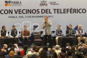 GOBIERNO DEL ESTADO . VECINOS TELEFERICO