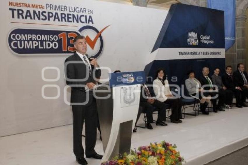 COMPROMISO CUMPLIDO . TRANSPARENCIA