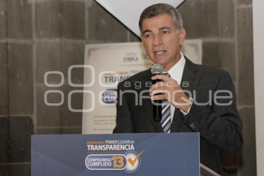COMPROMISO CUMPLIDO . TRANSPARENCIA