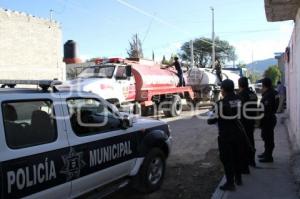 INCENDIO EN TEHUACÁN