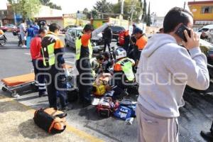 CHOQUE EN BULEVAR SAN FELIPE