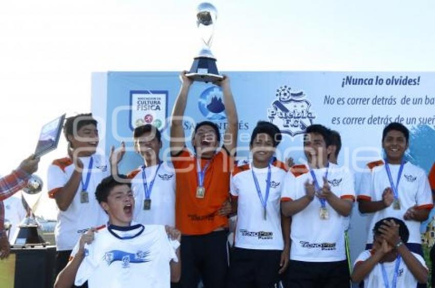 COPA PUEBLA FC . PREMIACIÓN