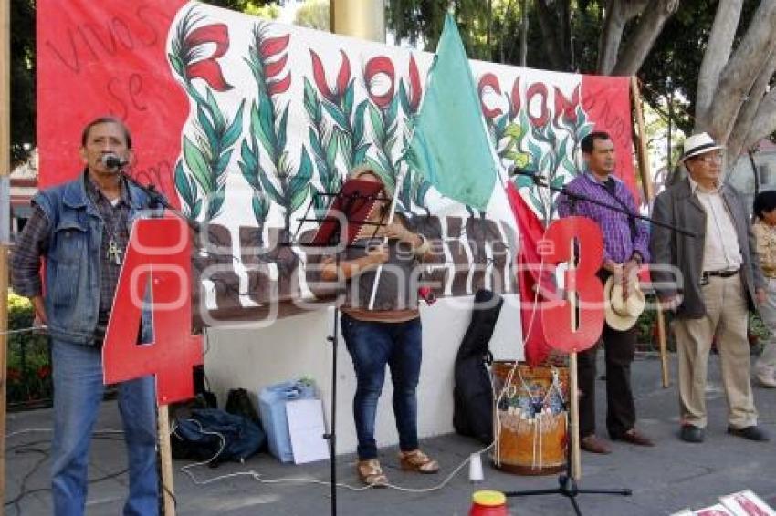 MITIN AYOTZINAPA