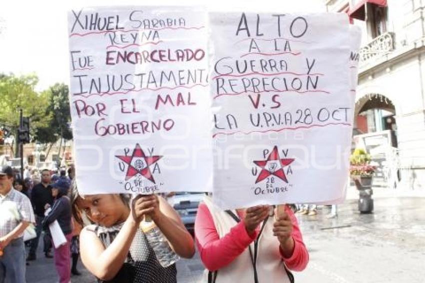 MANIFESTACION 28 DE OCTUBRE 