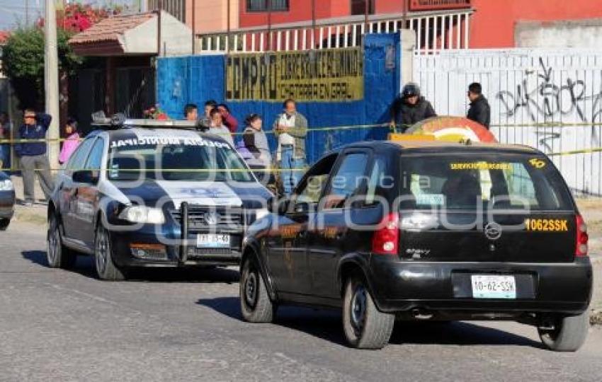 TAXISTA BALEADO AMPLIACIÓN GUADALUPE HIDALGO