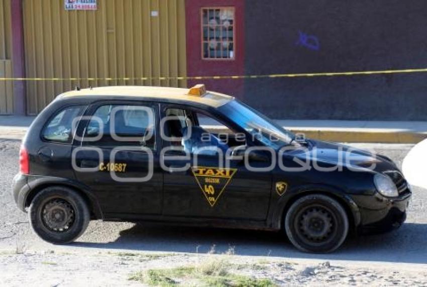 TAXISTA BALEADO AMPLIACIÓN GUADALUPE HIDALGO