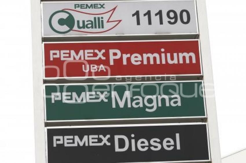 GASOLINA . REDUCCIÓN DE PRECIO