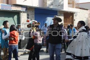 PEGA DE BANDO . CARNAVAL HUEJOTZINGO