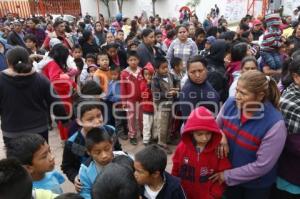 ENTREGA DE JUGUETES . CHOLULA