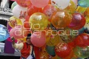 VENTA DE GLOBOS . REYES MAGOS