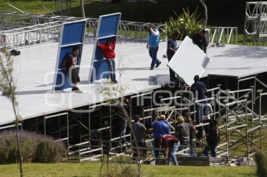 QUINTO INFORME DE GOBIERNO . PREPARATIVOS