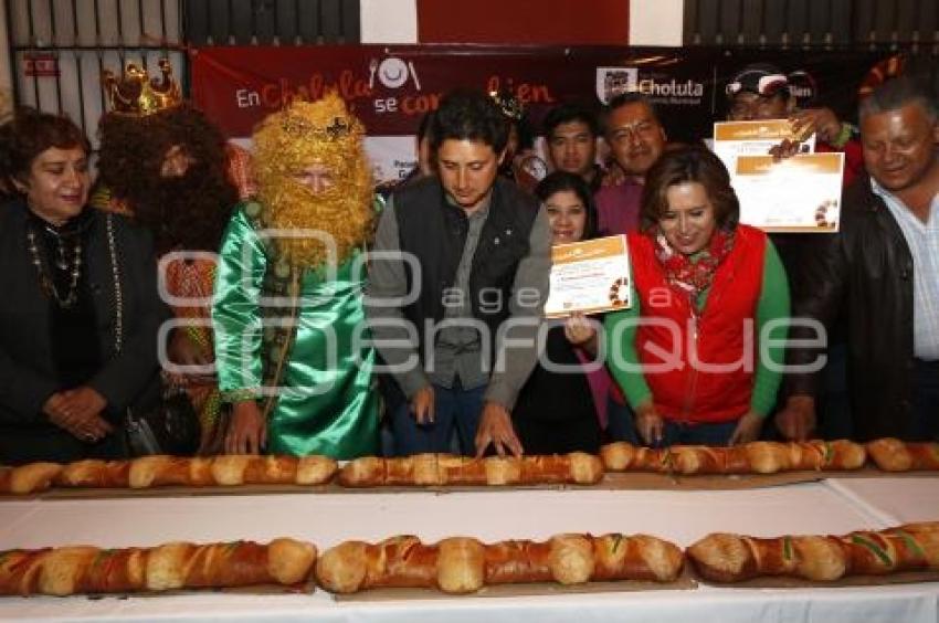 ROSCA DE REYES . CHOLULA