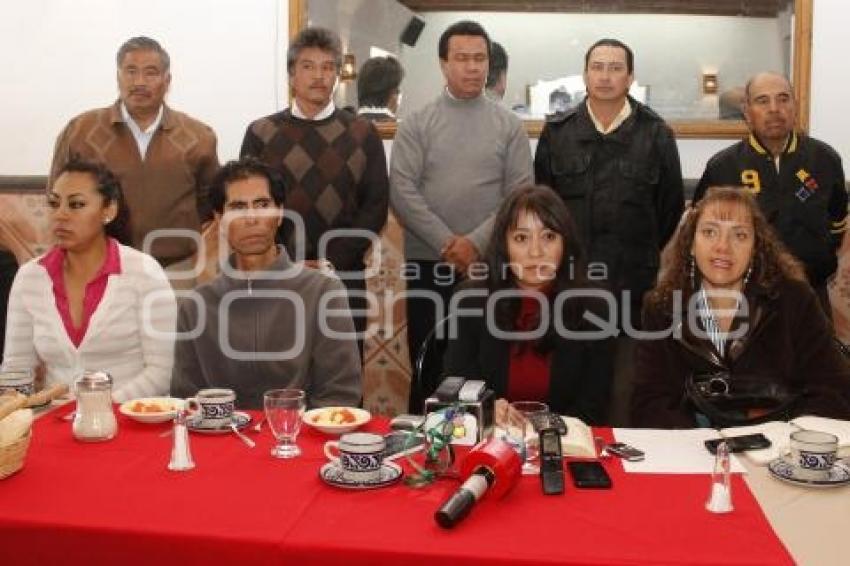 SINDICATOS EN APOYO A JIMÉNEZ MERINO