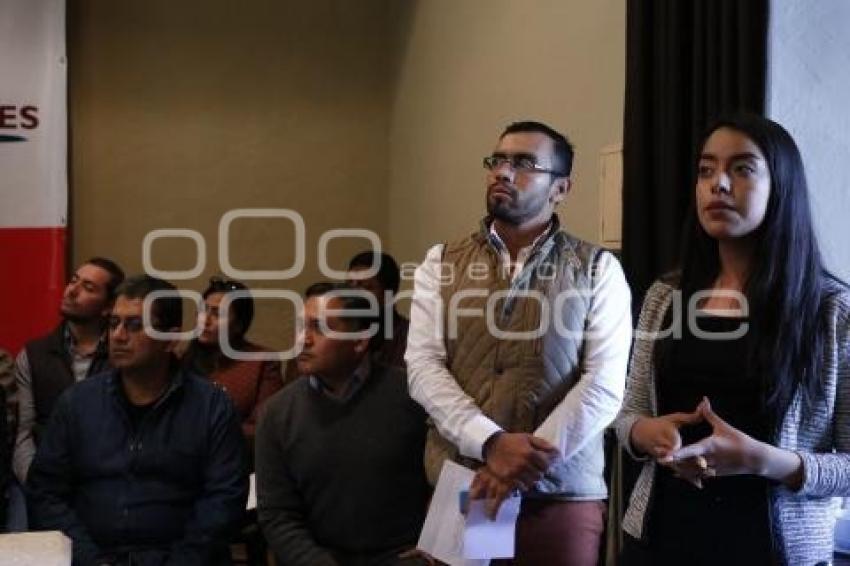 LIDERES EN APOYO A JIMÉNEZ MERINO