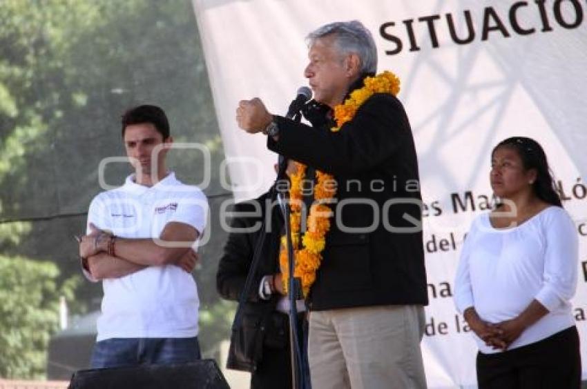 LÓPEZ OBRADOR . AJALPAN