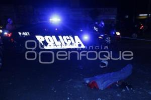 ACCIDENTE 24 SUR . REPARTIDOR