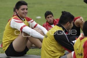 FUTBOL . LOBOS BUAP . ENTRENAMIENTO