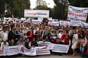 PRIISTAS EN APOYO DE JIMÉNEZ MERINO