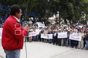 PRIISTAS EN APOYO DE JIMÉNEZ MERINO