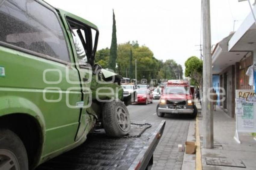 ACCIDENTE . TEHUACÁN