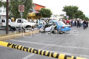 TAXISTA MUERE EN ACCIDENTE