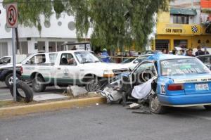 TAXISTA MUERE EN ACCIDENTE