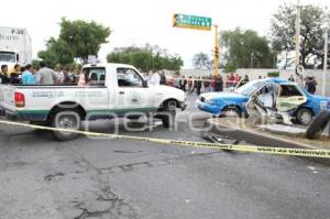 TAXISTA MUERE EN ACCIDENTE