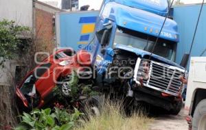 CHOQUE AUTOPISTA Y SAN FELIPE