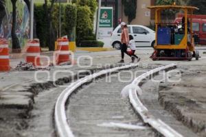 CIERRE DE CALLES . TREN TURÍSTICO