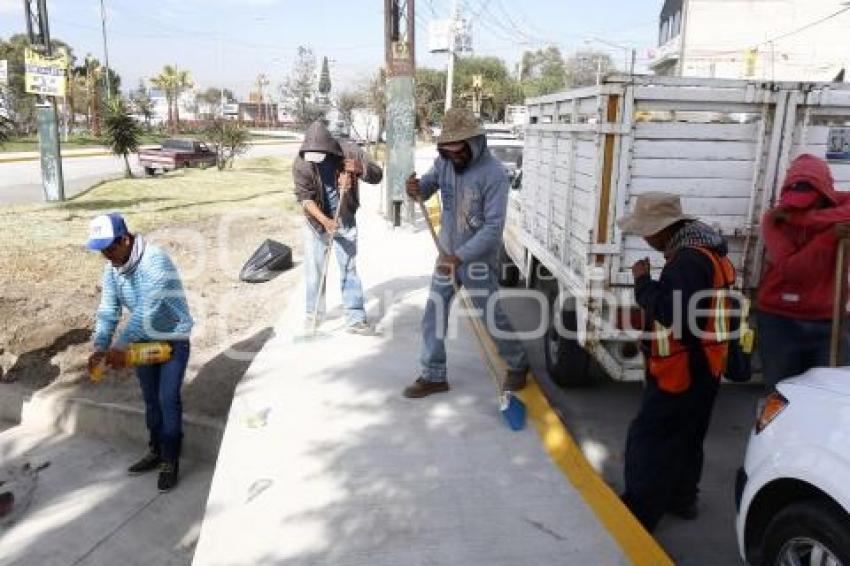 PAVIMENTACIÓN CARRETERA PUEBLA AMOZOC