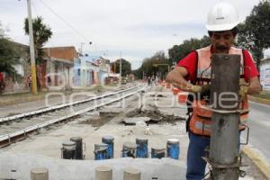 CIERRE DE CALLES . TREN TURÍSTICO