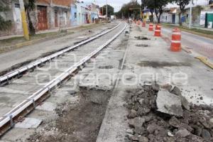 CIERRE DE CALLES . TREN TURÍSTICO